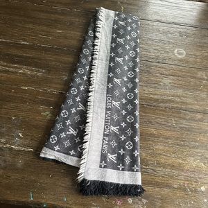 Louis Vuitton scarf.